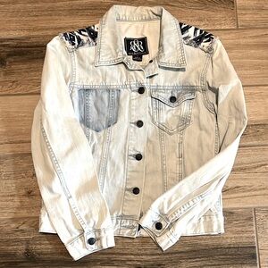 Rock & Republic Acid Wash Jean Jacket